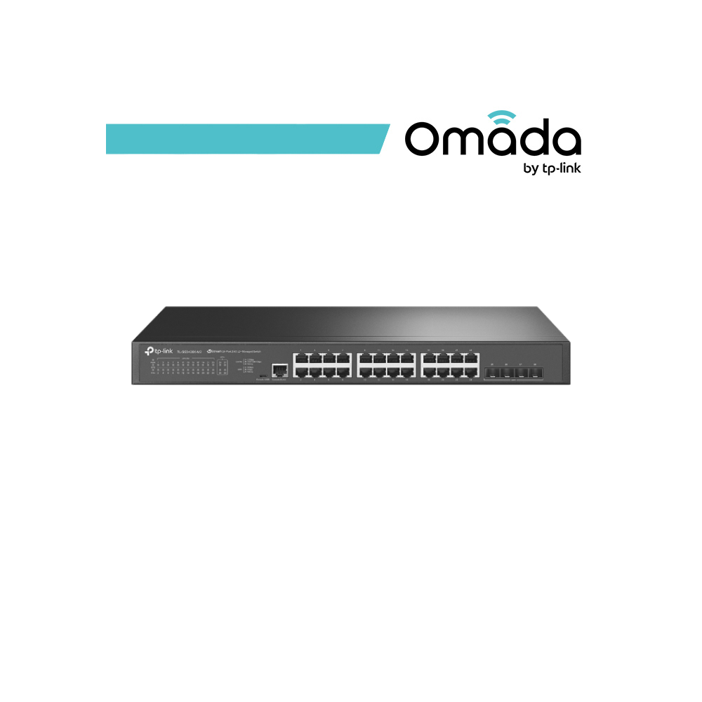 Omada Switch Managed L2+ con 24 Porte 2.5GBASE-T e 4 slot SFP+ 10GE- SG3428X-M2