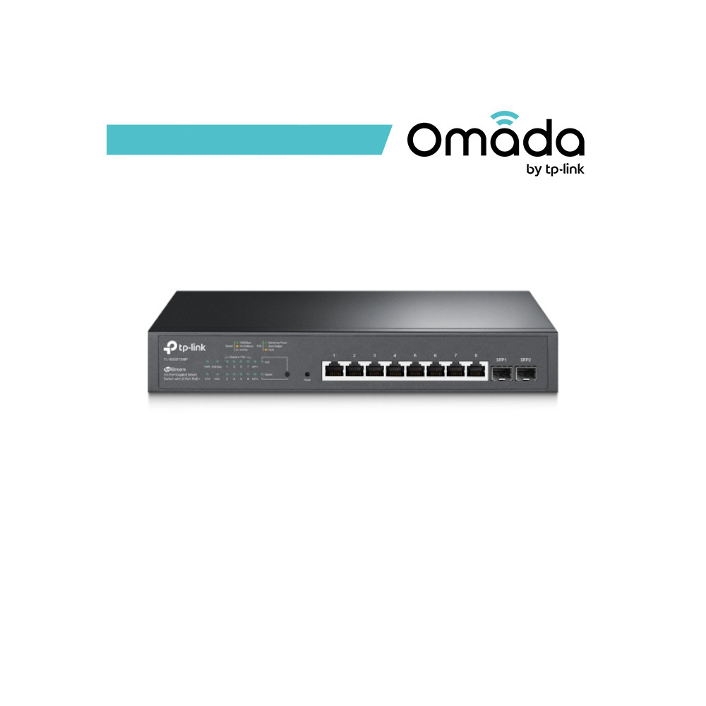 Omada Switch Smart 10 Porte Gigabit di cui 8 PoE+