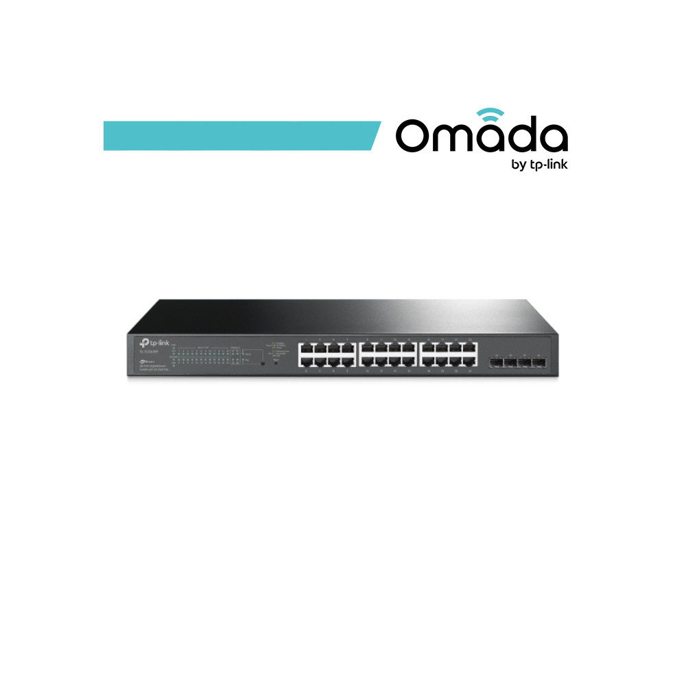 Omada Switch Smart 28 porte Gigabit di cui 24 PoE+ 250W