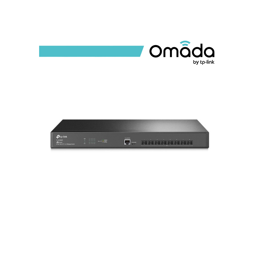 Omada Switch Managed Fibra L2+ 8 Porte 10GE SFP+ - SX3008F