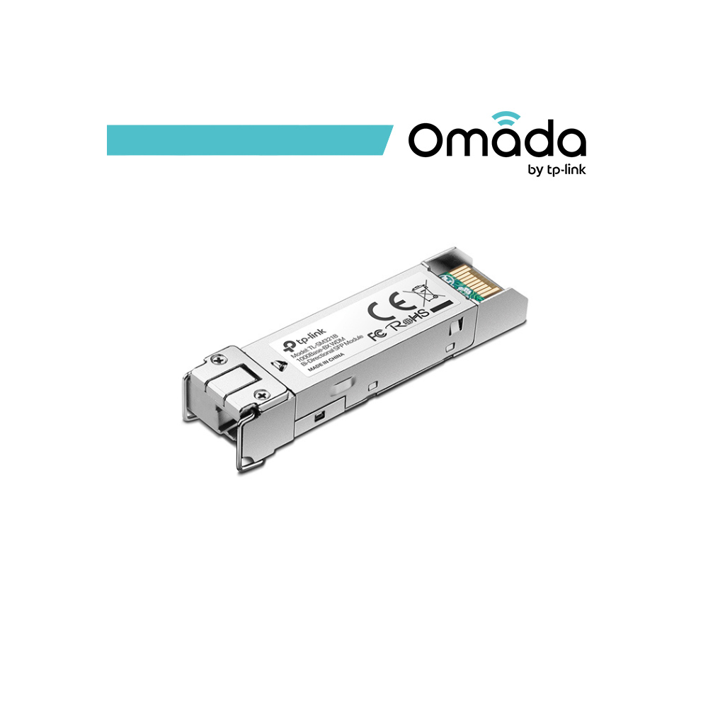 Omada SFP Mini-GBIC monomodale bid. 1000 Base-BX10-U LC - SM321B