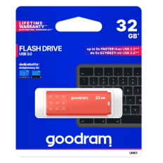 GoodRAM Pendrive 32GB UME3 orange USB 3.0 - retail blister - UME3-0320O0R11
