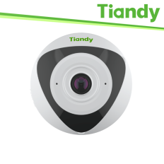 Tiandy Telecamera Fisheye Pro 5MP 1.4mm, Tripwire, Heatmap, PoE - TC-C35VN