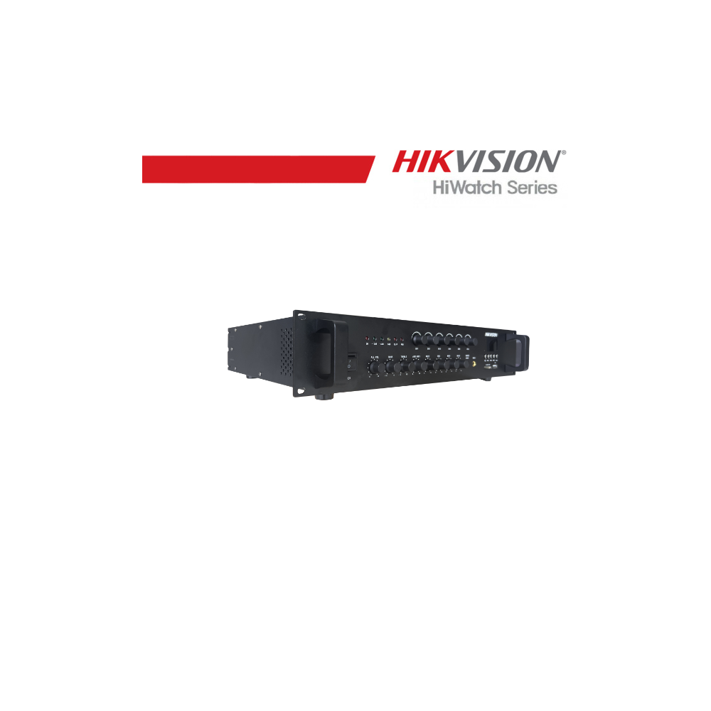 Hikvision Amplificatore analogico 6 zone 240W- DS-QAE0A240G1-VB6