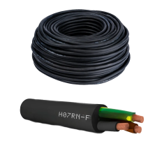 Cavo H07RNF Neoprene 3x2,5mmq nero - Vendita al METRO