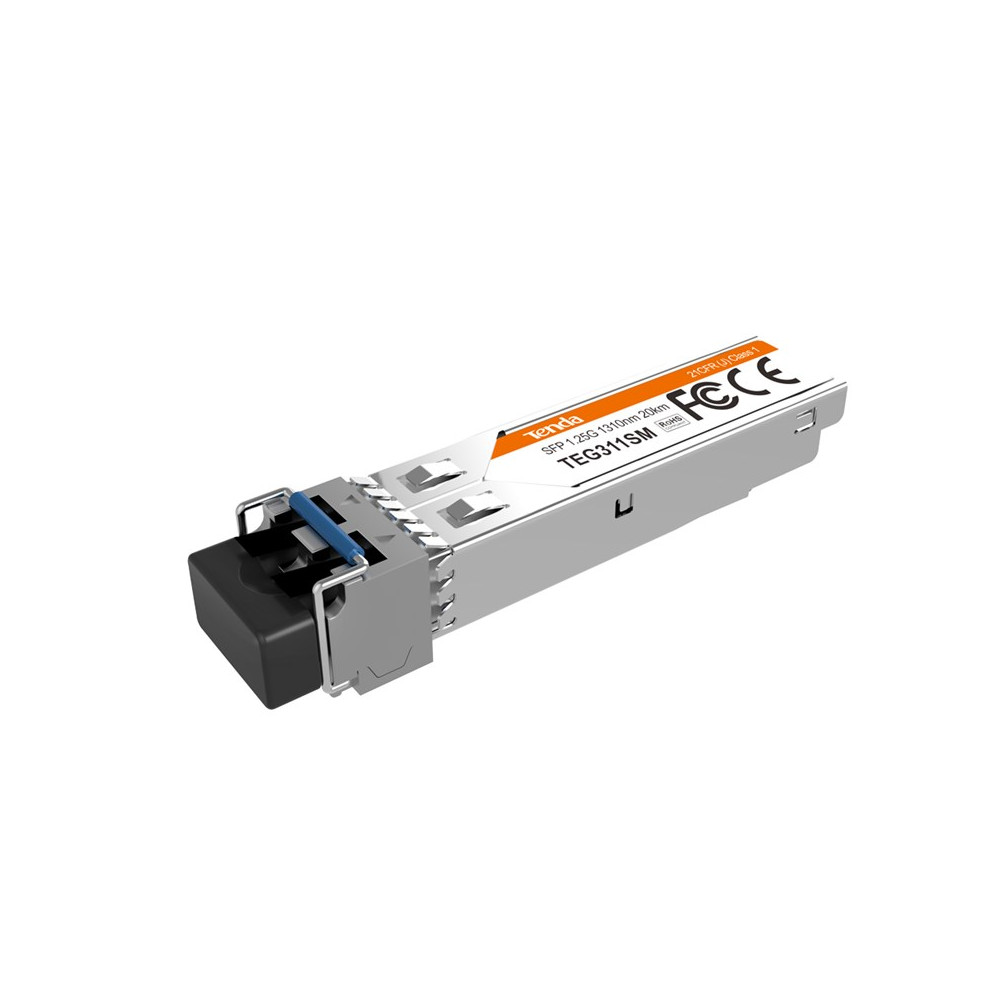 Tenda Transceiver ottico 1G Single Mode | TEG311SM