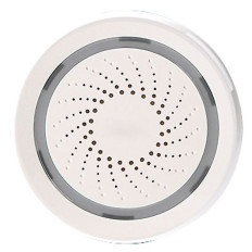 Sirena interna Wireless Smart Tuya, gestione da remoto con smartphone