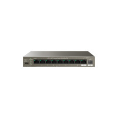 Tenda Switch Gigabit PoE - 10 porte (8 GE PoE + 2 GE) | TEG1110PF-8-102W