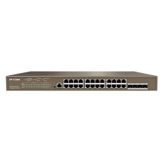 IP-COM Switch Gigab PoE cloud manag L3-28port(24GE PoE+4SFP)Pro | G5328P-24-410W