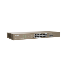 Tenda Switch Gigabit PoE - 18 porte (16 GE PoE + 2 GE) | TEG1118P-16-250W
