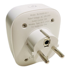 Presa Schuko domotica Smart Tuya, Wireless, gestione da smartphone