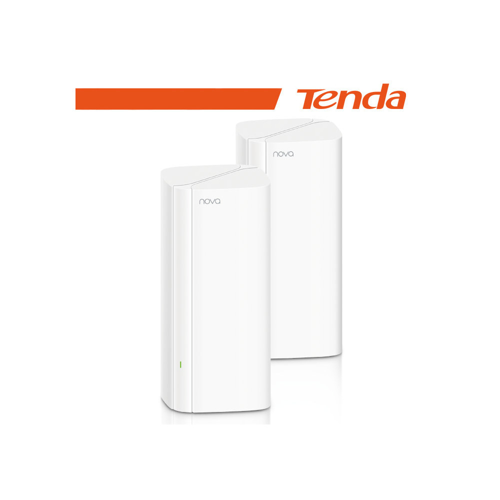 Tenda Sistema Mesh Wi-Fi 6(AX3000) 3port GE -Kit 2 pz(fino510 m²) | EX12(2-pack)