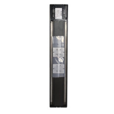 Binario Elettrificato da Parete per prese Plug&Play 800 mm 25A Nero con tasto ETB4005