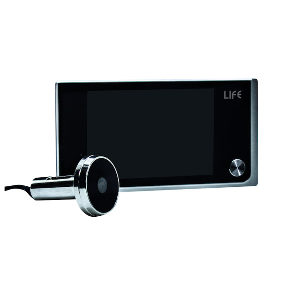 Spioncino digitale con monitor da 3,5"  a colori per porta blindata, visione 120°