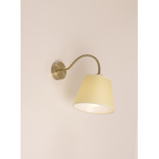 Illuminando FRIDA SOFT 1  brunito, paralume avorio | ELETTROSUD