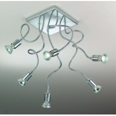 Illuminando GINEVRA FLEXI 6  cromo | ELETTROSUD