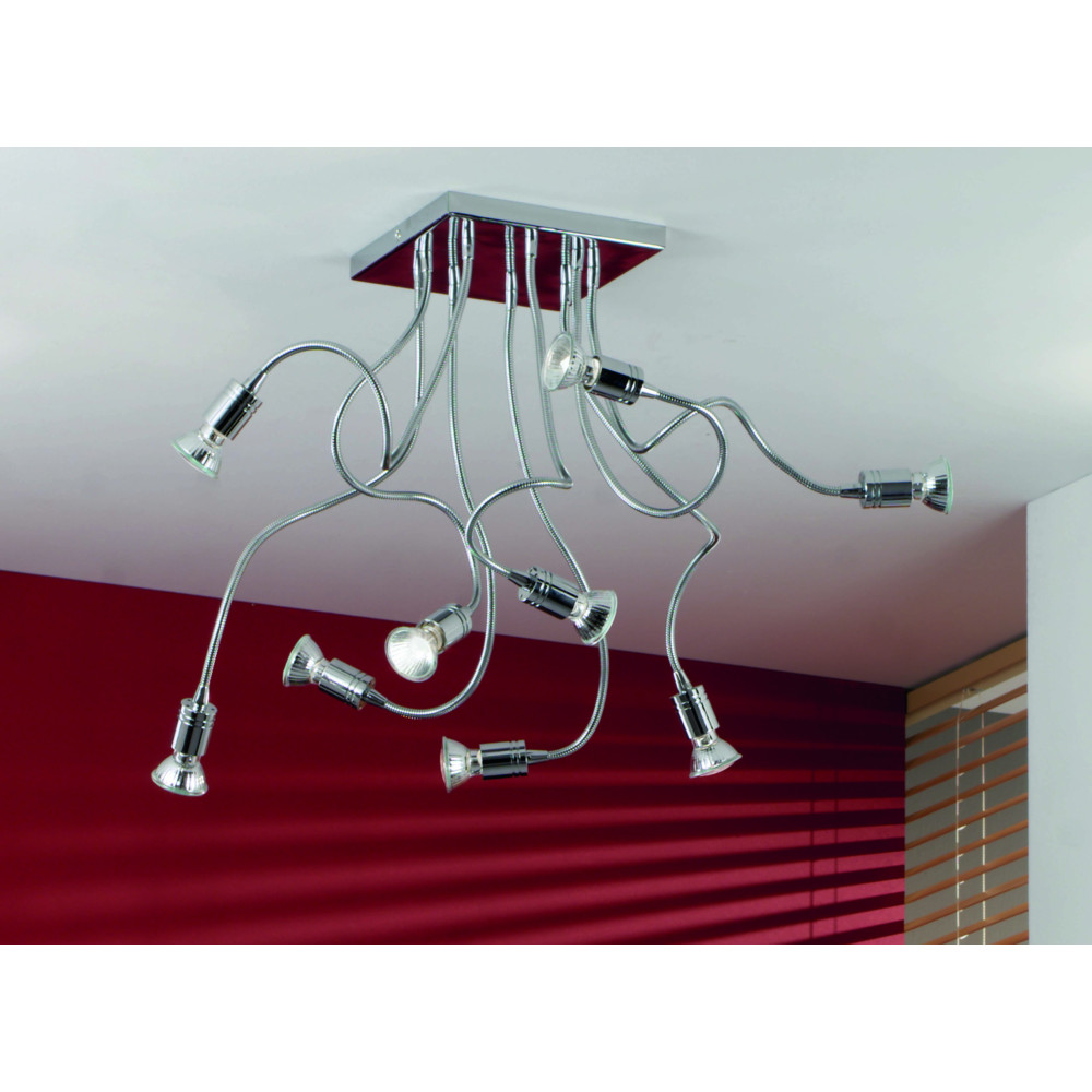 Illuminando GINEVRA FLEXI 9  cromo | ELETTROSUD
