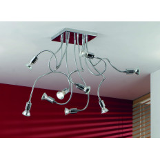 Illuminando GINEVRA FLEXI 9  cromo | ELETTROSUD