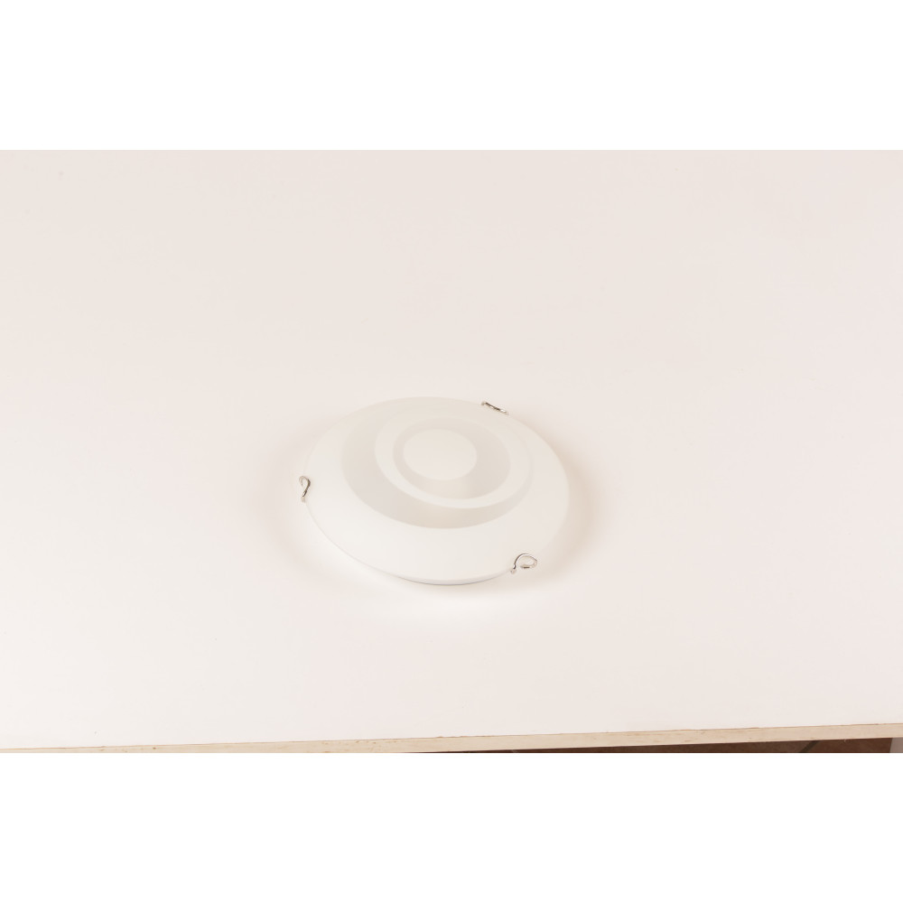 Illuminando GIRO 25  vetro satinato, ganci cromo | ELETTROSUD