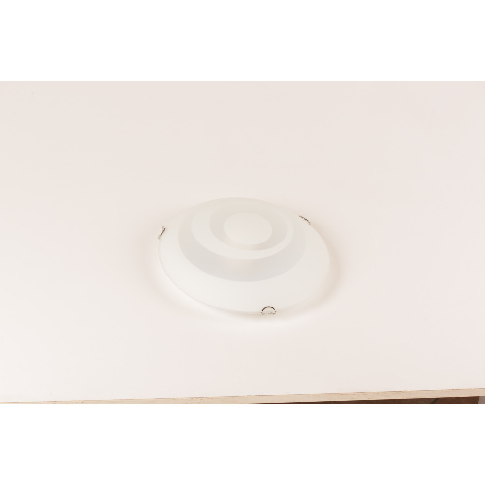 Illuminando GIRO 30  vetro satinato, ganci cromo | ELETTROSUD