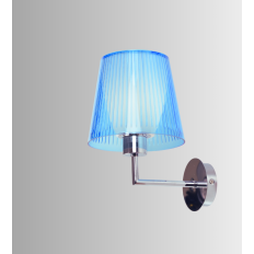 Illuminando JOLLY G  cromo, diffusore celeste | ELETTROSUD