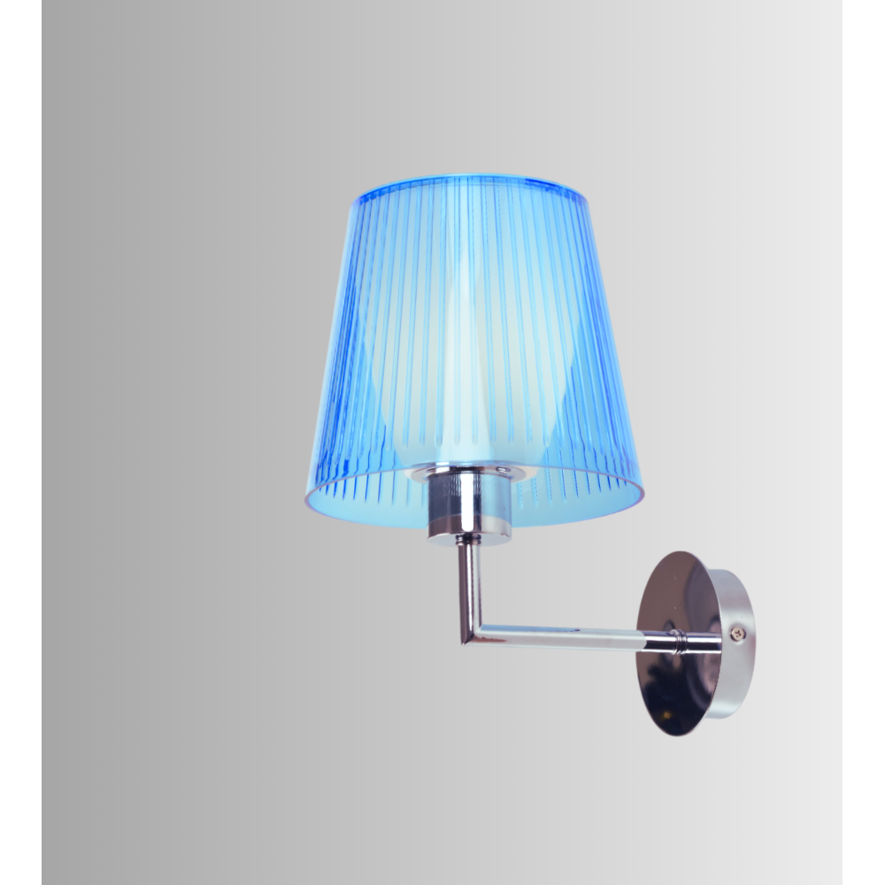 Illuminando JOLLY G  cromo, diffusore celeste | ELETTROSUD
