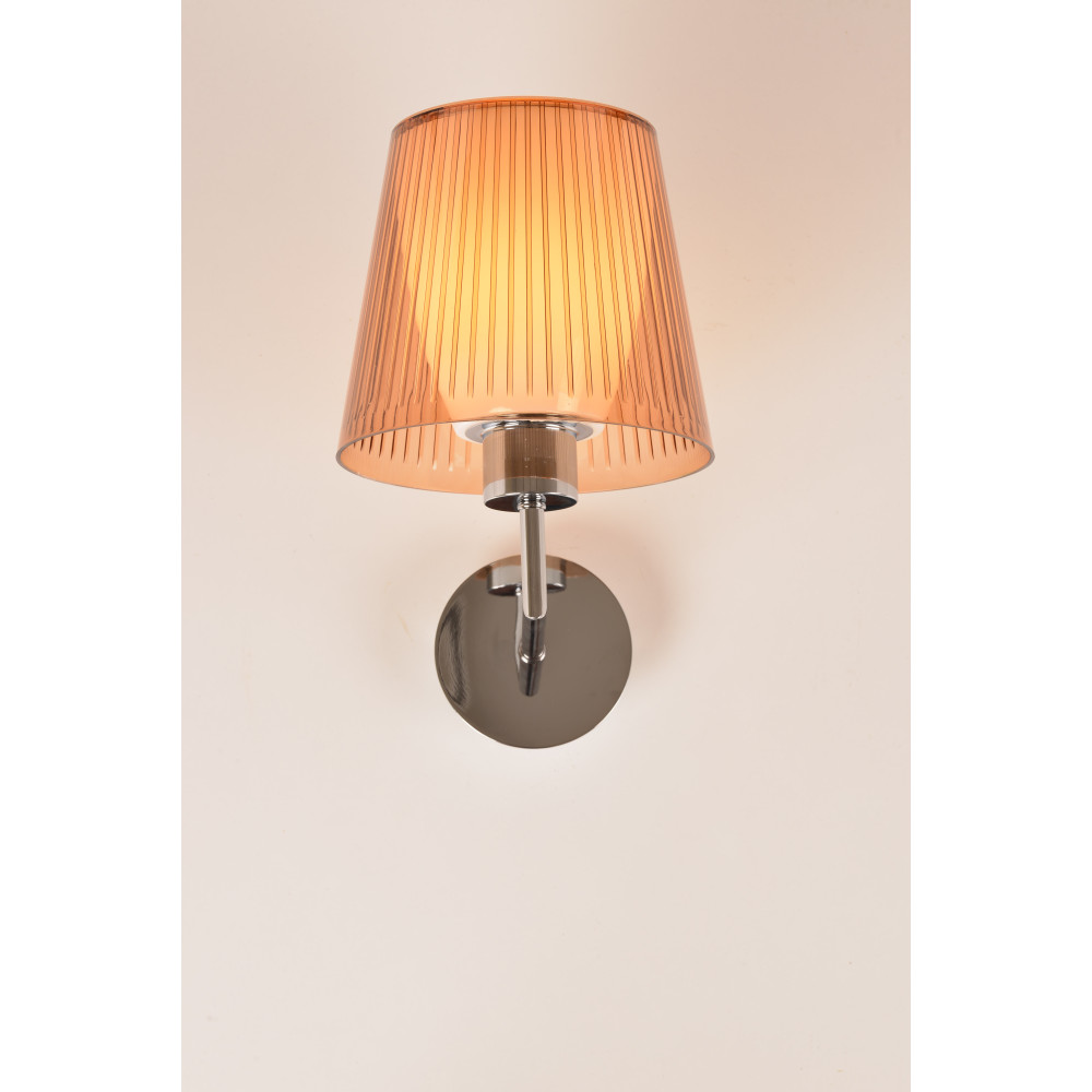 Illuminando JOLLY P  cromo, diffusore tortora | ELETTROSUD