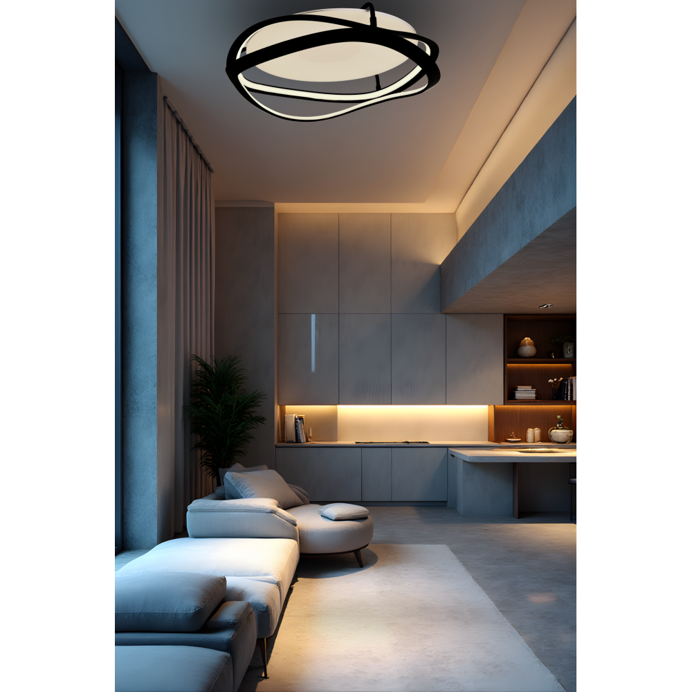 Illuminando LOVERS G CCT 2700 / 3000 / 4000 K nero | ELETTROSUD