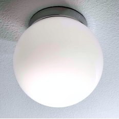 Illuminando SFERA P  bianco lucido, cromo | ELETTROSUD