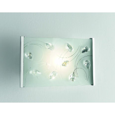 Illuminando PETALI 1  vetro decorato | ELETTROSUD