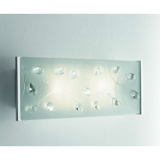 Illuminando PETALI 2  vetro decorato | ELETTROSUD