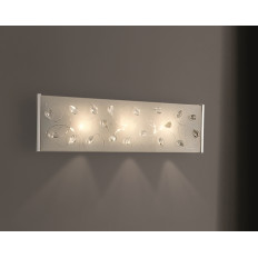 Illuminando PETALI 3  vetro decorato | ELETTROSUD
