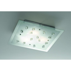 Illuminando PETALI 50  vetro decorato | ELETTROSUD