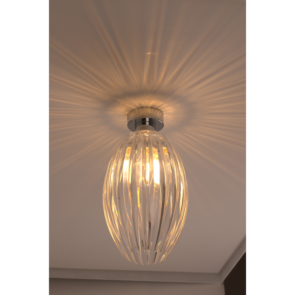 Illuminando SCINTILLA PL Ovale – Plafoniera, acrilico | ELETTROSUD