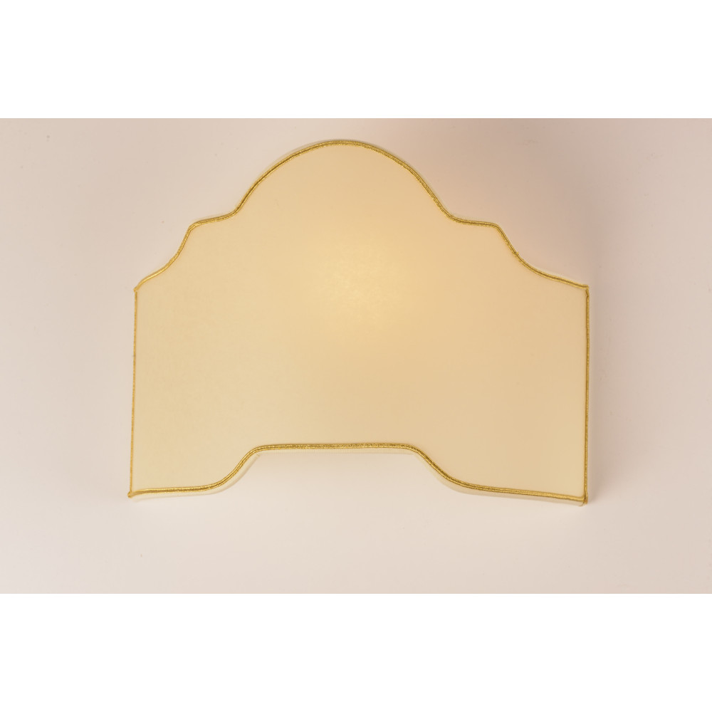 Illuminando VENTOLA 35SAG – Applique, pergamena con rifinitura oro | ELETTROSUD