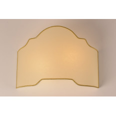 Illuminando VENTOLA 40SAG – Applique, pergamena con rifinitura oro | ELETTROSUD