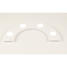 Illuminando UFO G 3000 K – Applique / plafoniera, bianco | ELETTROSUD
