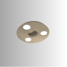 Illuminando UFO 3 3000 K – Plafoniera, sabbia | ELETTROSUD