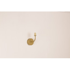 Illuminando PALLINA / UVA sola montatura – Applique, oro satinato | ELETTROSUD