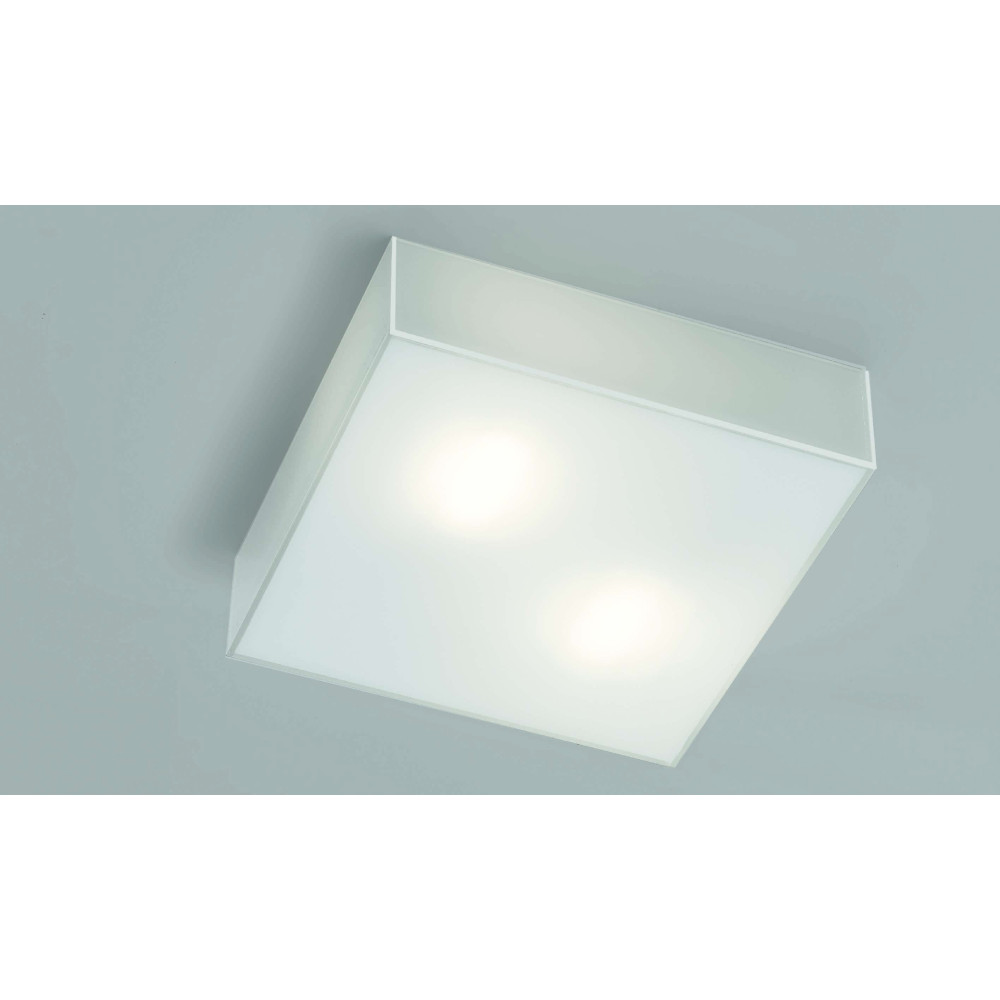 Illuminando CUBIC PL 30 – Plafoniera, bianco lucido | ELETTROSUD