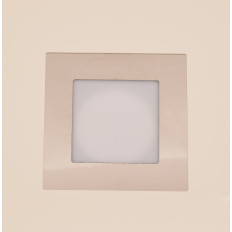 Illuminando DEDALO 3 3000 K – Applique / plafoniera, bianco / acciaio | ELETTROSUD