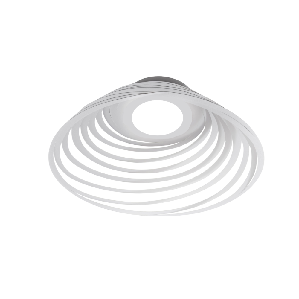 Illuminando MOLLA P senza lampadine – Plafoniera, bianco | ELETTROSUD