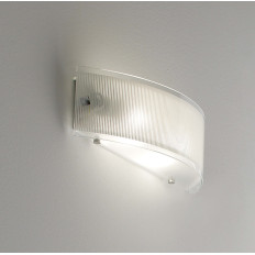 Illuminando FENICE Fascia 1 – Applique / plafoniera, bianco con particolari cromo | ELETTROSUD