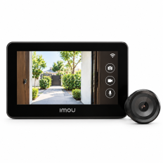 Telecamera spioncino DIGITALE Wi-Fi 5 MP 3K con schermo a colori interno 4,3″ per porta