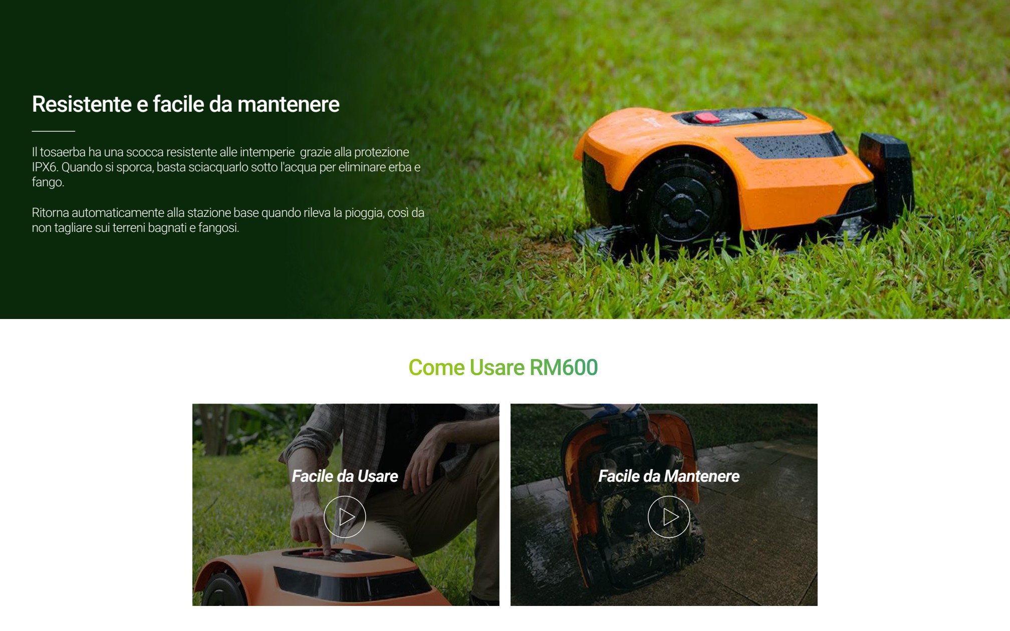 Resistenza e manutenzione